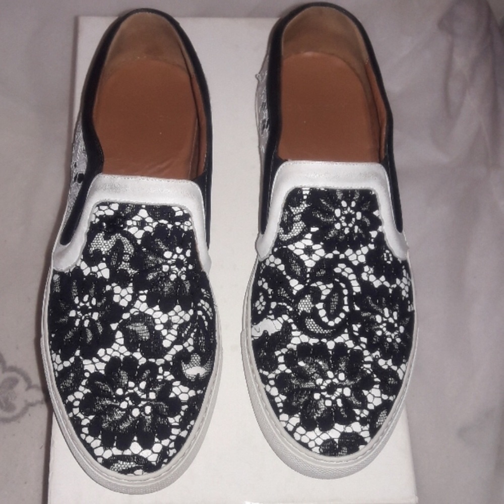 Givenchy Lace Pattern Sneaker loafer - Black